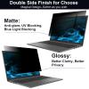 Hoktods 15.6 Inch 16:9 Laptop Privacy Screen Filter, Computer Monitor Privacy Shield, Anti Scratch Anti Spy Anti Glare Blue Light Screen Protector view 4