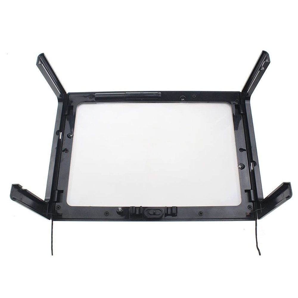 Lab Microscope Accessories Giant Ultra-Thin Lens Read Magnifier Large with LED Light Knitting Reading Magnifiers
