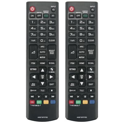 2 Pack AKB73975763 Replace Remote fit for LG Monitor Signage 43SM5C 32SM5C 55SM5C 65SM5C 43SM3C 49SM3C 55SM3C 32SM5KC 43SM5KC 49SM5KC 55SM5KC 65SM5KC 49SM5CB47 LS55A5B 49SM5CB47 LS55A5B 32SM5KC-B