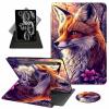 ACWDMKH Case for Samsung Galaxy Tab S9 FE 5G 10.9 Inch/Galaxy Tab S9 11 Inch 2023,360 Degree Rotating Swivel PU Leather Stand Slim Flip Folio Cover with Auto Wake/Sleep,Cute Fox Forest view 1