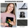 ACWDMKH Case for Samsung Galaxy Tab S9 FE 5G 10.9 Inch/Galaxy Tab S9 11 Inch 2023,360 Degree Rotating Swivel PU Leather Stand Slim Flip Folio Cover with Auto Wake/Sleep,Cute Mushroom Frog view 4
