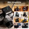 Godox iM30 Mini Camera Flash with Diffuser GN 15 7 Levels Flash Power CCT 6500K200K Mini Flash Speedlite 230 Full-Power Flashe for Canon Sony zv1 zve10 Ricoh gr3 Nikon Fuji Olympus Camera view 2