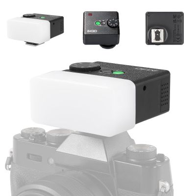 Godox iM30 Mini Camera Flash with Diffuser GN 15 7 Levels Flash Power CCT 6500K200K Mini Flash Speedlite 230 Full-Power Flashe for Canon Sony zve10 zv1 Ricoh gr3 Nikon Fuji Olympus Camera