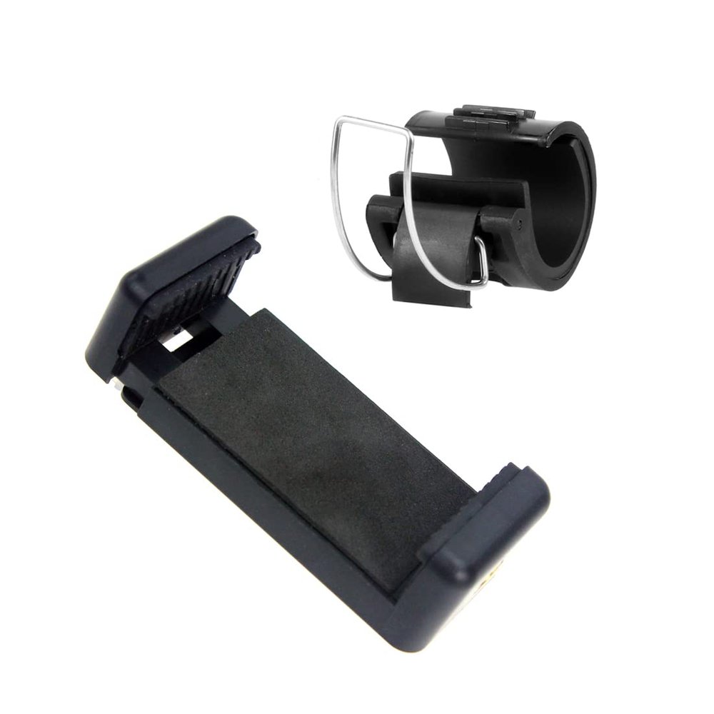 NovelGoal Phone Lock Holder Clip on Selfie Stick Monopod for 11 Osmo Action Cams (Large w Phone Holder)