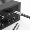 90 Degree Right Angled/Straight Head Cord Male to Female 3.5mm Headphone Mixer Interconnection Cable for Microphone view 3