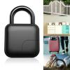 Fingerprint Smart Padlock Lock,New Smart Fingerprint Padlock Anti-Theft Waterproof Safety Dormitory Door Electronic Lock and Biometric Metal Keyless Thumbprint Lock,for Gym Locker, School Locker view 4