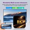 Android 14.0 TV Box, TX98 PRO + Smart TV Box RK3258 Quad-Core 64-Bit ARM Cortex-A53 Support 8K/4K 2.4/5.0Ghz WiFi BT4.0 100/1000M Ethernet HDMI 2.0 H.265 Set Top Box,4gb+32gb view 3