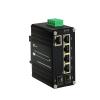 Throncom Industrial Unmanaged Ethernet Fiber 5 Ports Switch, 5-Port 10/100/1000Mbps RJ45 and 2-Port 100/1000X SFP Gigabit Ethernet Switch Din Rail Network Switch view 1