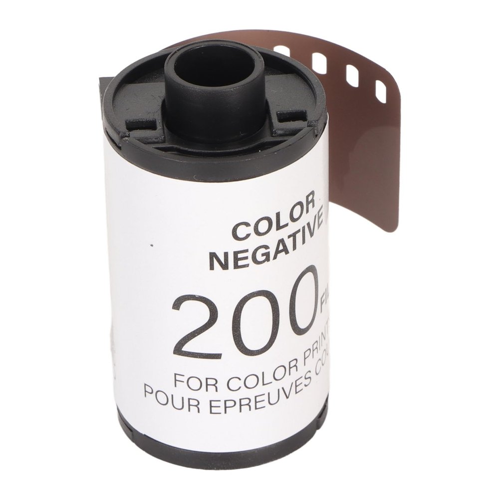 Nutriess 35mm Color Print Film 8 Exposure High Resolution Light Sensitive Roll for 135mm Cameras