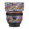 Camera Skin Wrap Lens Skins Protector Anti-Scratch Coat Wrap Cover Sticker for Canon EF 50mm F 1.2L USM 50 1.2(Graffiti White) view 1