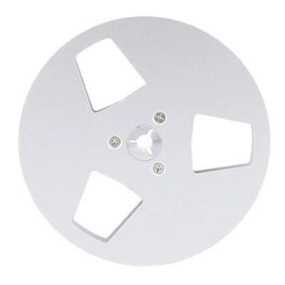 1/4 Inch Empty Tape Reel, 3 Holes 5 Inch Universal Open Reel Sound Tape Empty Reel, Low Noise Aluminum Alloy Empty Take Up Reel to Reel Small Hub for NAGRA, for Studer