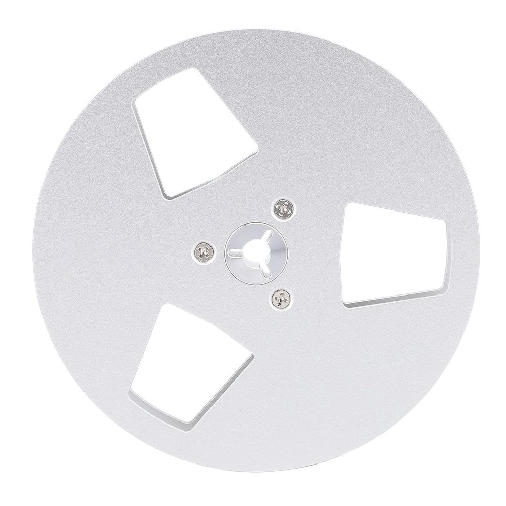 1/4 Inch Empty Tape Reel, 3 Holes 5 Inch Universal Open Reel Sound Tape Empty Reel, Low Noise Aluminum Alloy Empty Take Up Reel to Reel Small Hub for NAGRA, for Studer