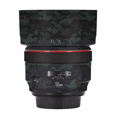 Camera Skin Wrap Lens Skins Protector Anti-Scratch Coat Wrap Cover Sticker for Canon EF 50mm F 1.2L USM 50 1.2(Mamba Green)