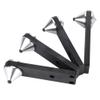 Audio Speaker Shockproof Bracket All Aluminum Design for Stability, Minimizes Sound Pollution, Skid Proof Compact, Ideal for HiFi Speakers Amplifiers view 4