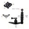 ORCATORCH H02 Underwater Camera Tray Kit & ORCATORCH ZJ18 New Universal Ball Joint Bracket Kit view 3
