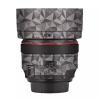 Camera Skin Wrap Lens Skins Protector Anti-Scratch Coat Wrap Cover Sticker for Canon EF 50mm F 1.2L USM 50 1.2(Triangle Titanium) view 1
