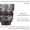 Camera Skin Wrap Lens Skins Protector Anti-Scratch Coat Wrap Cover Sticker for Canon EF 50mm F 1.2L USM 50 1.2(Triangle Titanium) view 3