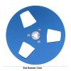 5 Inch Empty Tape Reel for Studer ReVox Reel to Reel Recorder 1/4 Inch Tape, 3 Holes Aluminum Alloy Open Reel Sound Tape Empty Reel, Tape Takeup Reel to Reel for Nab Long Play view 4