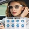 Yosugar Bluetooth Glasses for Men Women,Smart Glasses,Open Ear Sounds,Transitional Lens for Outerdoor Sport,Audio Glasses for All Smart Phones view 2