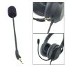 3.5mm Gaming Headsets Microphones Boom with Foam Filter for K820NC Headsets Communication Streaming Microphones view 2