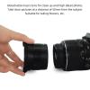 Fisheye Lens, 0.35x Super Wide Angle Panoramic Macro 2 in 1 Detachable Lens, Compatible with Full Automatic Focusing and Full Infrared, for Most Cameras, Camcorders (49mm) view 3