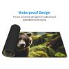 Brown Bear Pounce Mouse Pad 11.8x31.5 Inches, Non-Slip, Large Size Mouse Pad for Gamers and Office Use. view 4