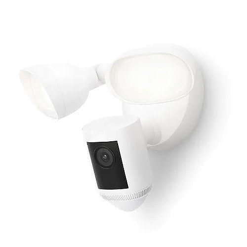 Floodlight Cam Wired Pro, Outdoor Security Camera, White (B08FCWRXQR)