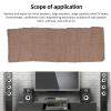 Speaker Grill Cloth for Vintage Speakers Grills, 59.06x19.69inch Double Layer Composite Speaker Grill Cloth, Mesh Cloth Stereo Fabric Replacement for Home Theater KTV view 2