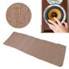 Speaker Grill Cloth for Vintage Speakers Grills, 59.06x19.69inch Double Layer Composite Speaker Grill Cloth, Mesh Cloth Stereo Fabric Replacement for Home Theater KTV view 4