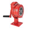 Ymiko Hand Crank Siren Horn 110dB Alarm Portable Manual Siren Aluminium Alloy Handheld Air Siren for Emergency (Red) view 1