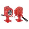 Ymiko Hand Crank Siren Horn 110dB Alarm Portable Manual Siren Aluminium Alloy Handheld Air Siren for Emergency (Red) view 4