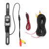140 HD Infrared Night Vision Car Rear View Backup Camera Monitor for Long License Plate Frame Camera HD Night Vision Rear View Camera view 1
