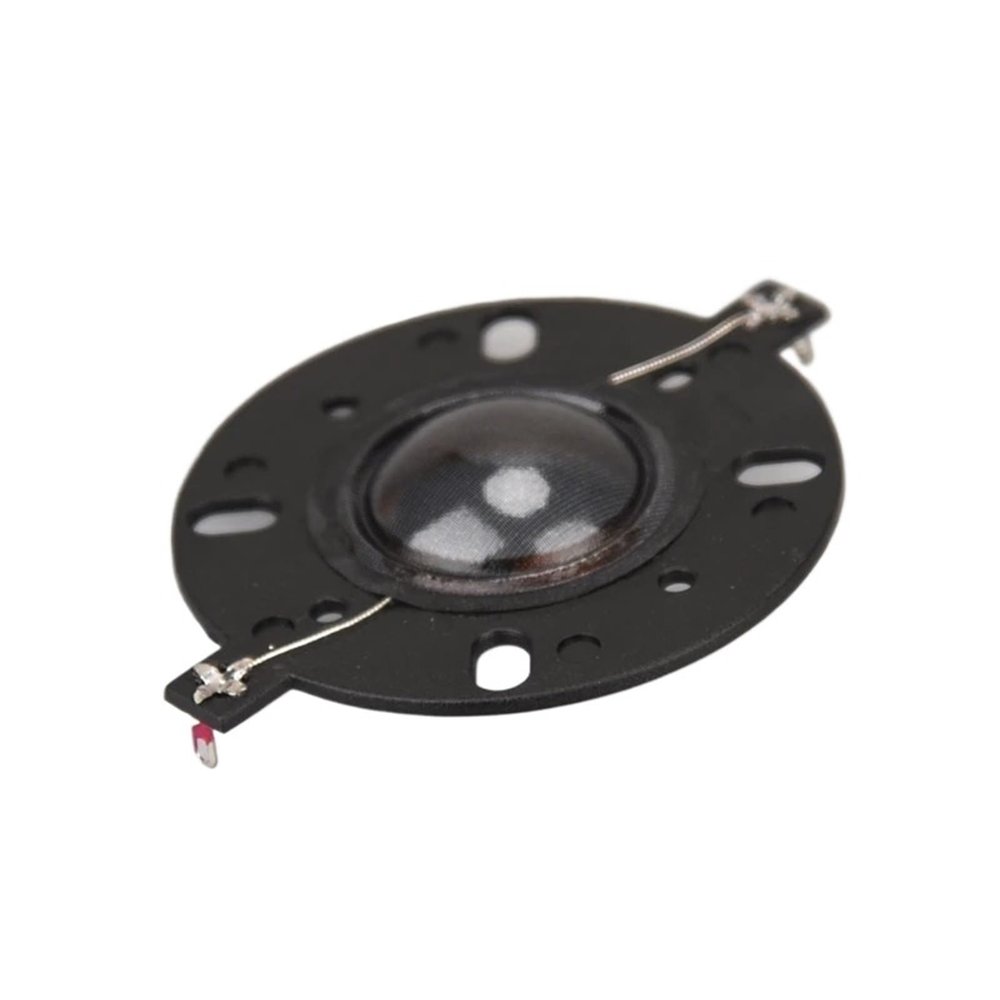 25.5Core Tweeter Voice Coil Membrane Black Transparent Gold Silver Film Treble Speaker Repair Accessories DIY Parts Wikene(2 Pieces,Transparent)