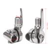 Marine VHF Antenna Mounts, Rail Mount Adjustable Antenna Base Mount, Adjustable Base Mounts Ratchet, for 7/8 to 1 Inch Rail, Suitable for Boats, Yachts, RVs view 3