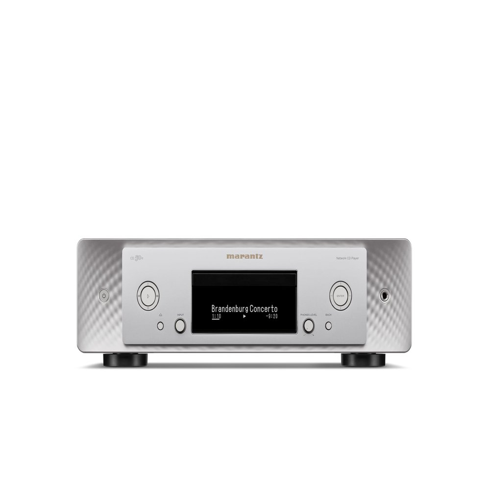 Marantz CD 50n High-Resolution Network Digital Audio and CD Player (Silver/Gold) (Renewed)