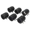 6pcs CS Mount Lens Kit, 4 25mm Lengths, 3MP Resolution, Manual Iris Control, Aluminum Alloy Shell, Waterproof Rustproof, for Digital Camera and DIY Security System view 3