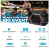 ION Audio Pathfinder Go Wireless Bluetooth Beach Speaker IPX5 Water-Resistant for Pool Party Music Events, Indoor and Outdoor Parties - 2 Pack Bundle (Renewed) view 3
