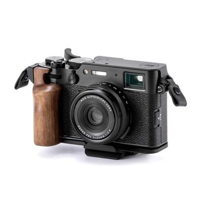 Tilta Vintage Camera Cage Compatible with Fujifilm X100VI  Black | Travel Kit | Thumb Grip | Strap Attachments | ARCA Ready | Lightweight & Durable TA-T70-B-B