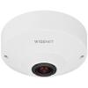 Hanwha Vision Q-Series 6MP Indoor 360 Fisheye Camera, 1.14mm Lens, Black view 1