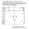 SCS Enterprises WF-113V6: 2K Resolution WiFi Camera Hidden in Power Outlet Extender Wall Charger, with P2P Remote Viewing, Recording and Notification (Manual Tilt View) (Night Vision) view 4