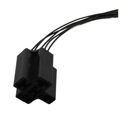 1 Set 1 Set 5 Way 6.3 Series Automobile Instrument Relay Socket Auto Large Current Connector Car Unsealed Wire p/Lug(Female with wire-01)