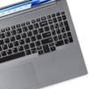 2 PCS Keyboard Cover for 2025-2023 Lenovo ThinkBook 16 G6 G7 G7+ G8 G9 & ThinkBook 16p G4 G5 G6 16" Laptop Keyboard Skin(Not fit ThinkBook 16 G4 G4+)-Black+Clear view 4