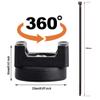 15Pcs(+100 zip ties) 2026 Upgraded Magnetic Cable Clips Zip Tie Mount Base, Cable Ties Holder, Multipurpose Wire Cable Holder for Magnetic Cable Management, Electrical Organization Supplies (BLACK15) view 3