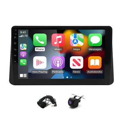 10" Car Radio Receiver for Altima VI L34 2018-2021 with Wireless Carplay Android Auto, 2+32G Touch Screen Double Din Car Stereo with GPS Navigation WiFi Bluetooth AHD