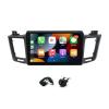10" Car Radio Receiver for Toyota for RAV4 2013-2018 with Wireless Carplay Android Auto, 4+64G Touch Screen Double Din Car Stereo with GPS Navigation WiFi Bluetooth AHD Backup Camera Mic view 1