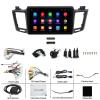 10" Car Radio Receiver for Toyota for RAV4 2013-2018 with Wireless Carplay Android Auto, 4+64G Touch Screen Double Din Car Stereo with GPS Navigation WiFi Bluetooth AHD Backup Camera Mic view 2