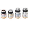 Microscope Observation 185 Achromatic Pure Copper Objective Lens 4X 10X 20X 40X 60X 100X Conjugate Distance 185 mm for Biological Microscope, RMS 20.2mm(4X 10X 40X 100X) view 1