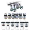 Microscope Observation 185 Achromatic Pure Copper Objective Lens 4X 10X 20X 40X 60X 100X Conjugate Distance 185 mm for Biological Microscope, RMS 20.2mm(4X 10X 40X 100X) view 2