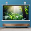 16:9 HD Portable Projector Screen, Manual Pull Down Projector Movie Screen, for Home Theater Cinema Office Game(40in(88x50cm)) view 4