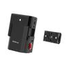 BGNing Aluminum Camera Cage Magnetic Quick Release Cold Boot Holder Two Card Slider Multifunctional Accessory Compatible with pocket3/4 view 1